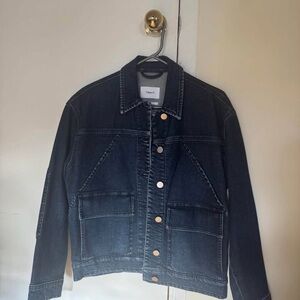 Women's Dark Blue Denim Jacket